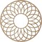 Ekena Millwork Cannes Wood Fretwork Pierced Ceiling Medallion, Red Oak, 16"OD x 5 1/2"ID x 3/8"T CMWP16X16X0375CNRO - alternate 3